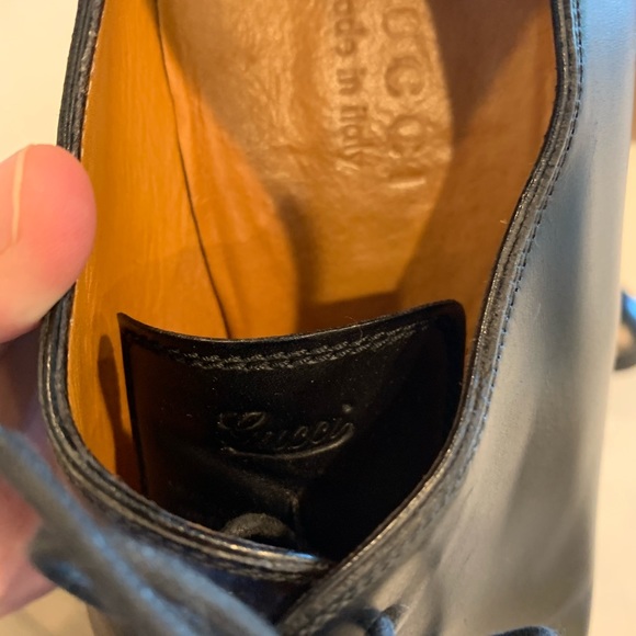 Gucci wiblendon/ florence calf in Nero size 10 - Picture 3 of 5